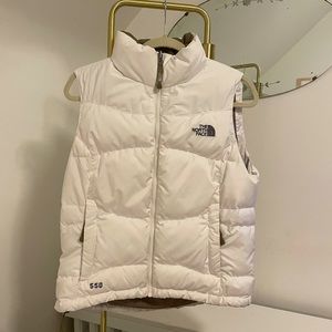 North Face 550 down vest. Size XS